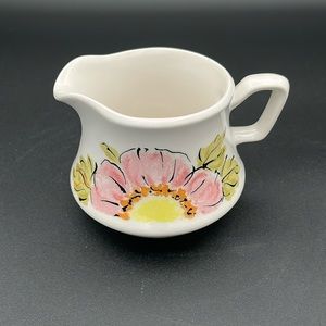 1 - Nikko ironstone floral Foremost creamer pitcher. Super cute design.